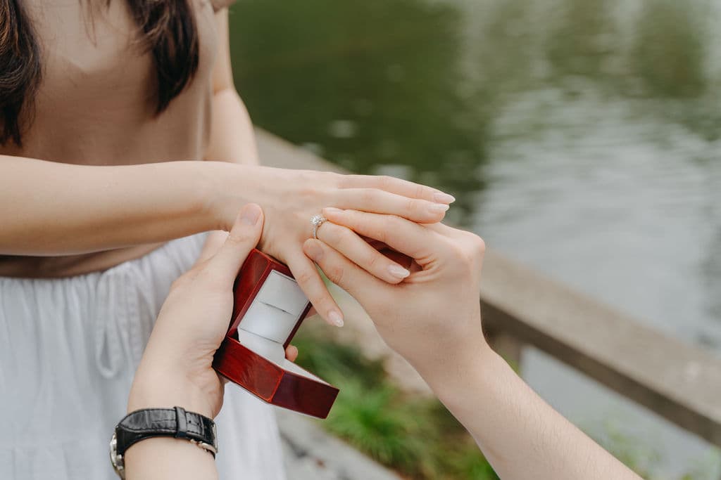 Intimate Proposal • Shanghai • Ring Closeup #1